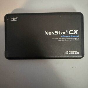 Vantec Nexstar CX Superspeed 2.5inch Hard Drive USB Enclosure **Untested**